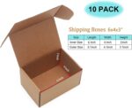 Small Corrugated Shipping Boxes – Suitable for Mailing, Gifts, and Small Item Packaging - Image 2