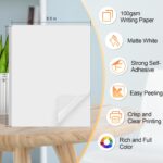 Matte Printable Label Stickers – Compatible with Inkjet and Laser Printers - Image 2