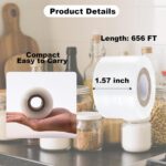 Ultra-Narrow Mini Stretch Wrap – A compact, self-adhering film for wrapping, sealing, and securing small items. - Image 2