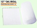 Bubble Cushioning Wrap Set – Small-Bubble Clear Film for Daily Packing and Item Protection - Image 2