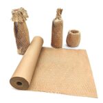 Honeycomb Cushioning Wrap (15 in x 131 ft) – Paper-based cushioning roll for void fill and item wrapping
