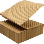 Kraft Paper Bubble Cushioning Roll – Paper-based bubble-structured roll for item protection during moving and shipping