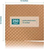 Kraft Paper Bubble Cushioning Roll – Paper-based bubble-structured roll for item protection during moving and shipping - Image 2